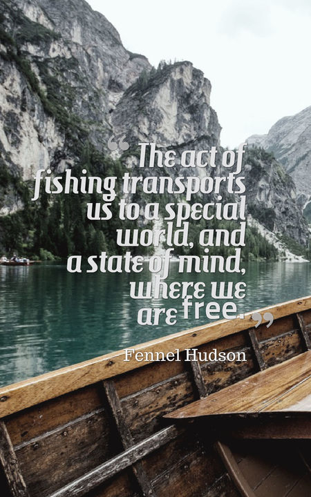 60 Inspirational Fishing Quotes | Planet of Success