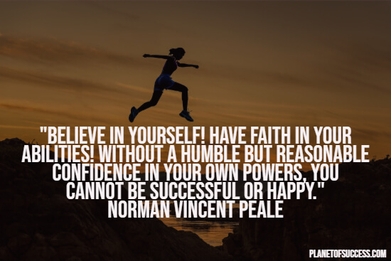 101 Self-Confidence Quotes to Boost Your Courage - Planet of Success