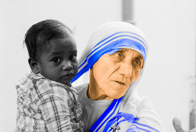 mother teresa helping the poor quotes